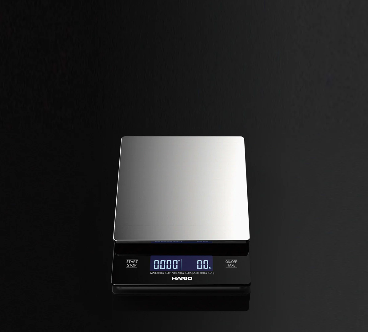 Hario V60 Drip Coffee Scale - Stainless Steel - Image 2