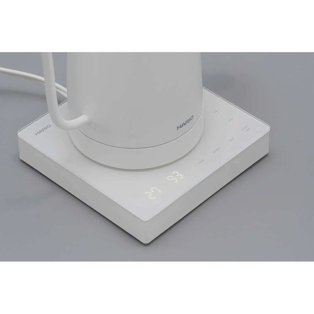 Hario Lyra Electric Coffee Drip Kettle (800ml) - White - Image 4