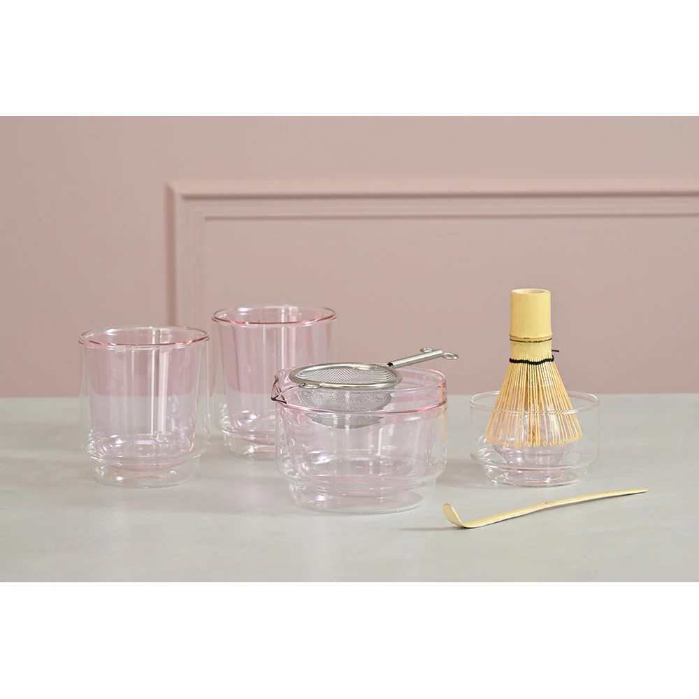 Hario Matcha Collection Tea Set (Pink) - Image 10