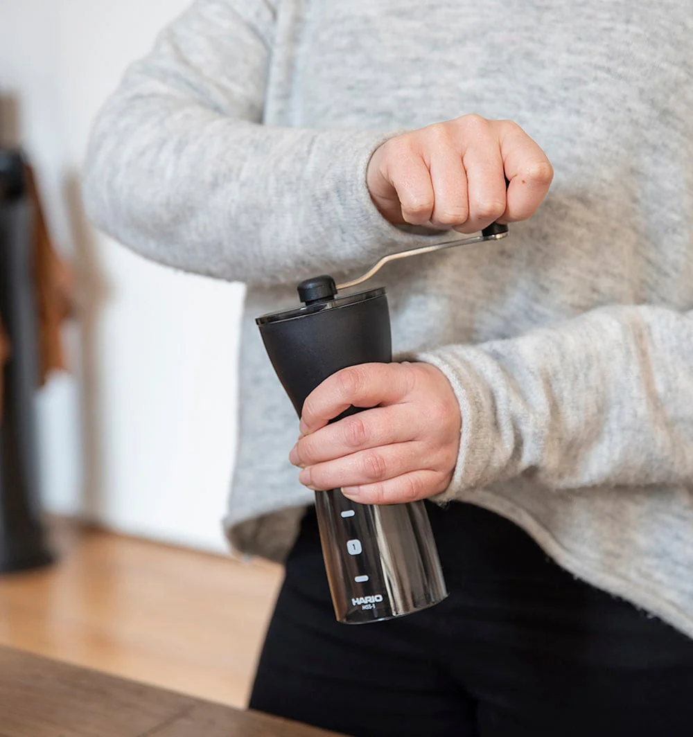 Hario Mini Mill PLUS Ceramic Coffee Grinder - Image 3