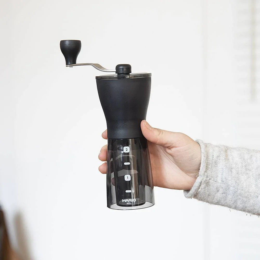 Hario Mini Mill Plus V60 Starter Kit (Clear) - Image 3