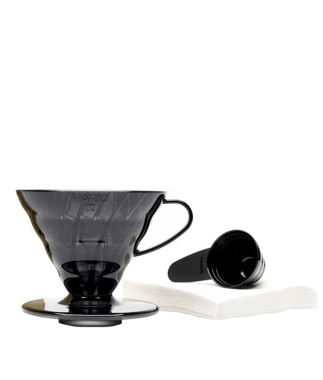 Hario Mini Mill Plus V60 Starter Kit Size 02 (Black) - Image 3