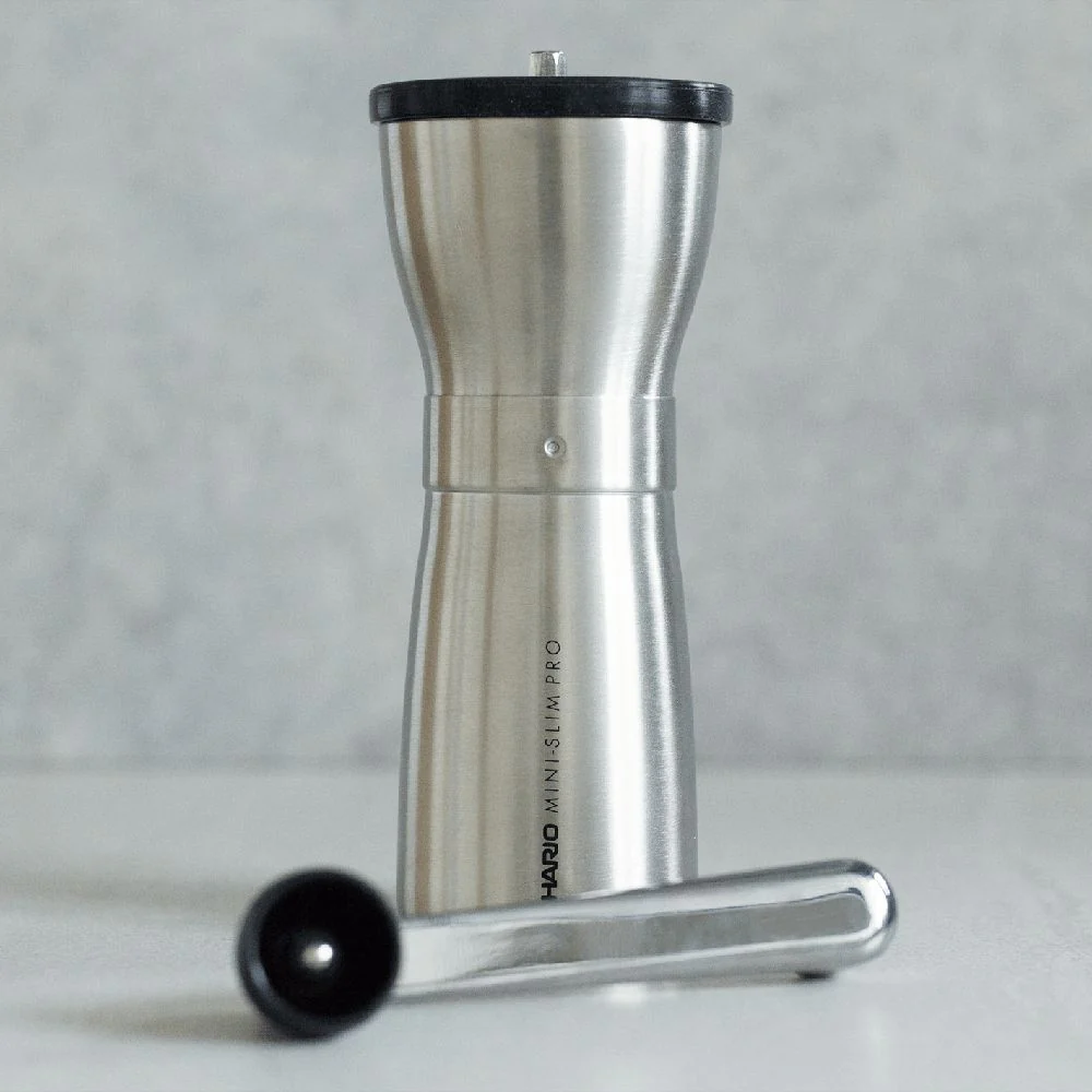 Hario Mini-Slim Pro Coffee Grinder (Stainless Steel) - Image 2