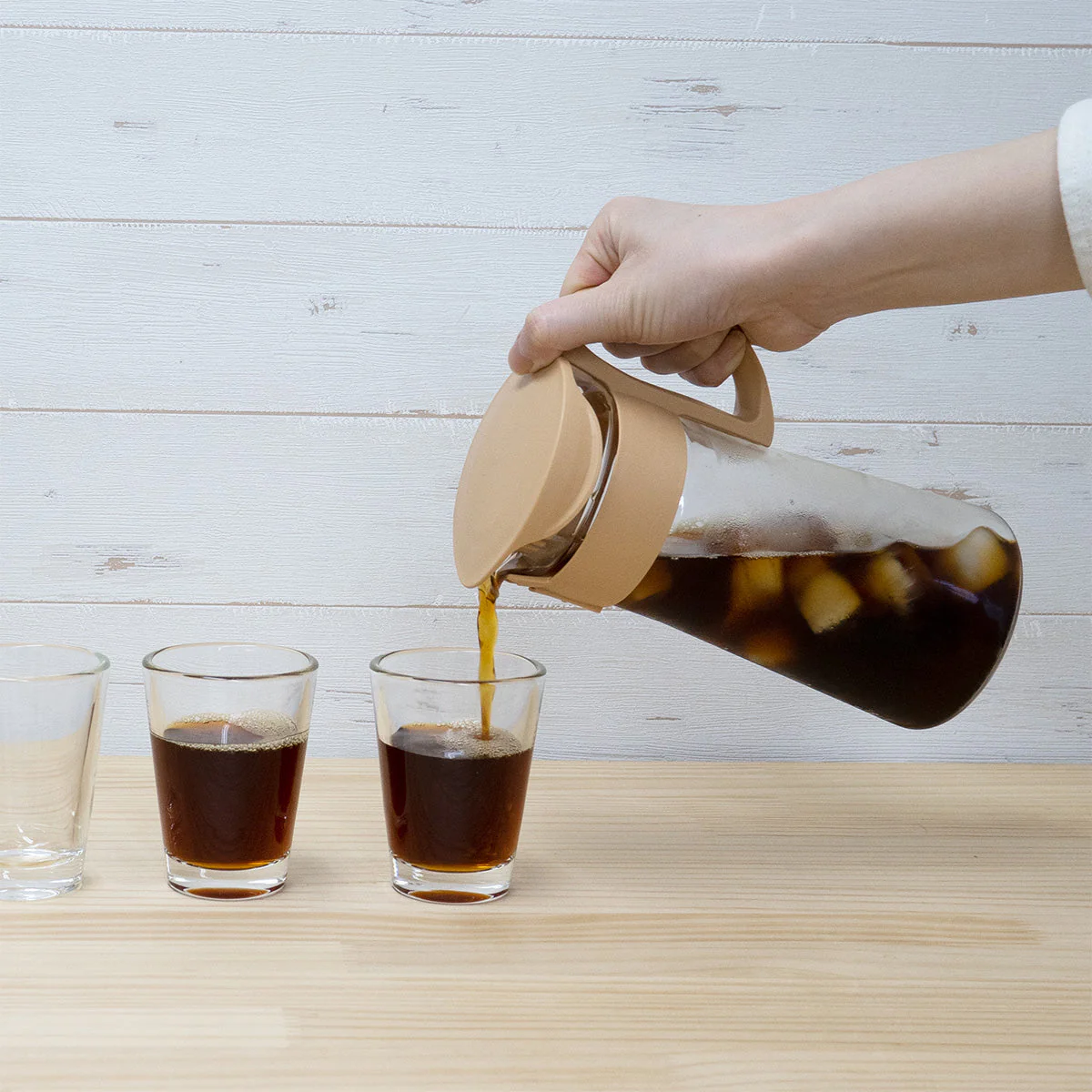 Hario Mizudashi Cold Brew Coffee Maker (Mocha) - 600ml - Image 3