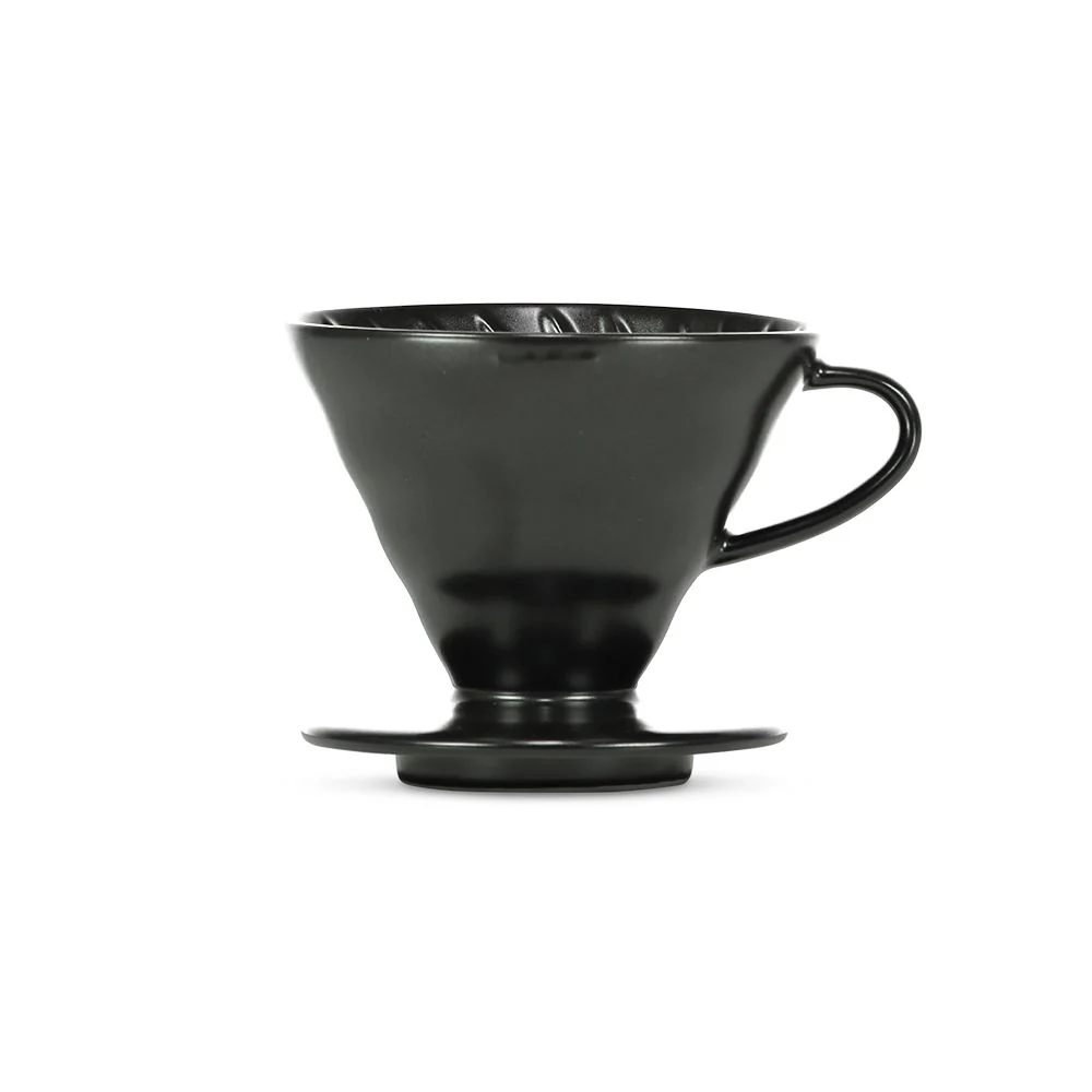 Hario Polaris and V60 Matte Black Ceramic Dripper Bundle - Image 3