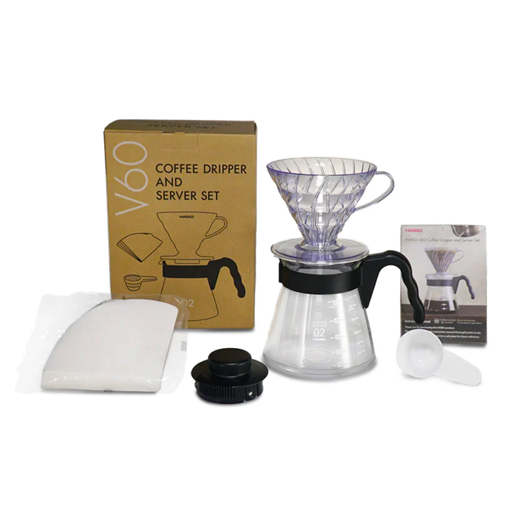 Hario Polaris V60 Size 02 All-in-One Filter Coffee Maker Bundle - Image 3