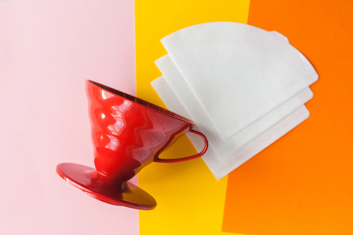 Hario V60 Coffee Dripper Plastic Size 02 (Red) - Image 2