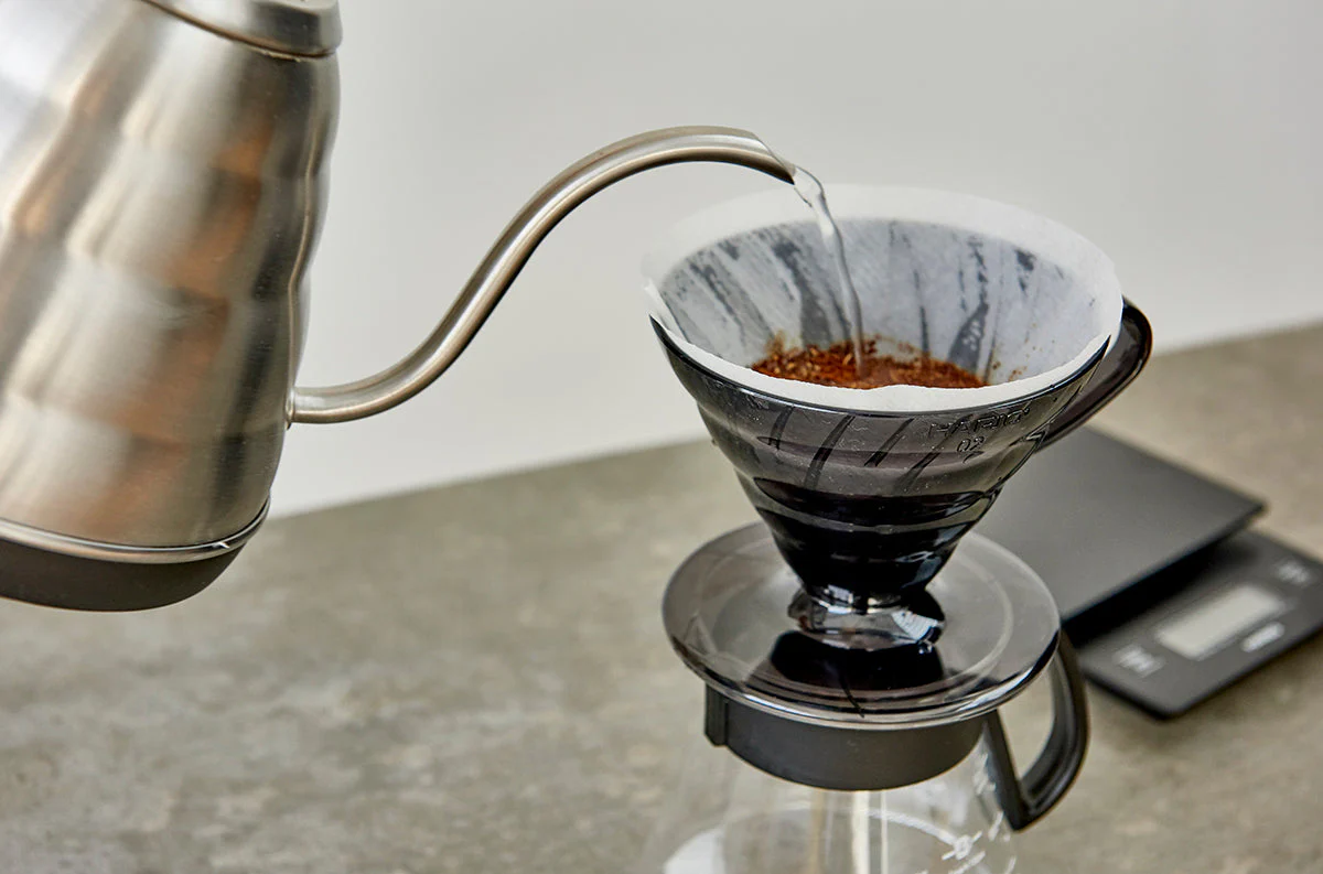 Hario V60 Coffee Dripper Set Transparent Black (Size 02) - Image 2