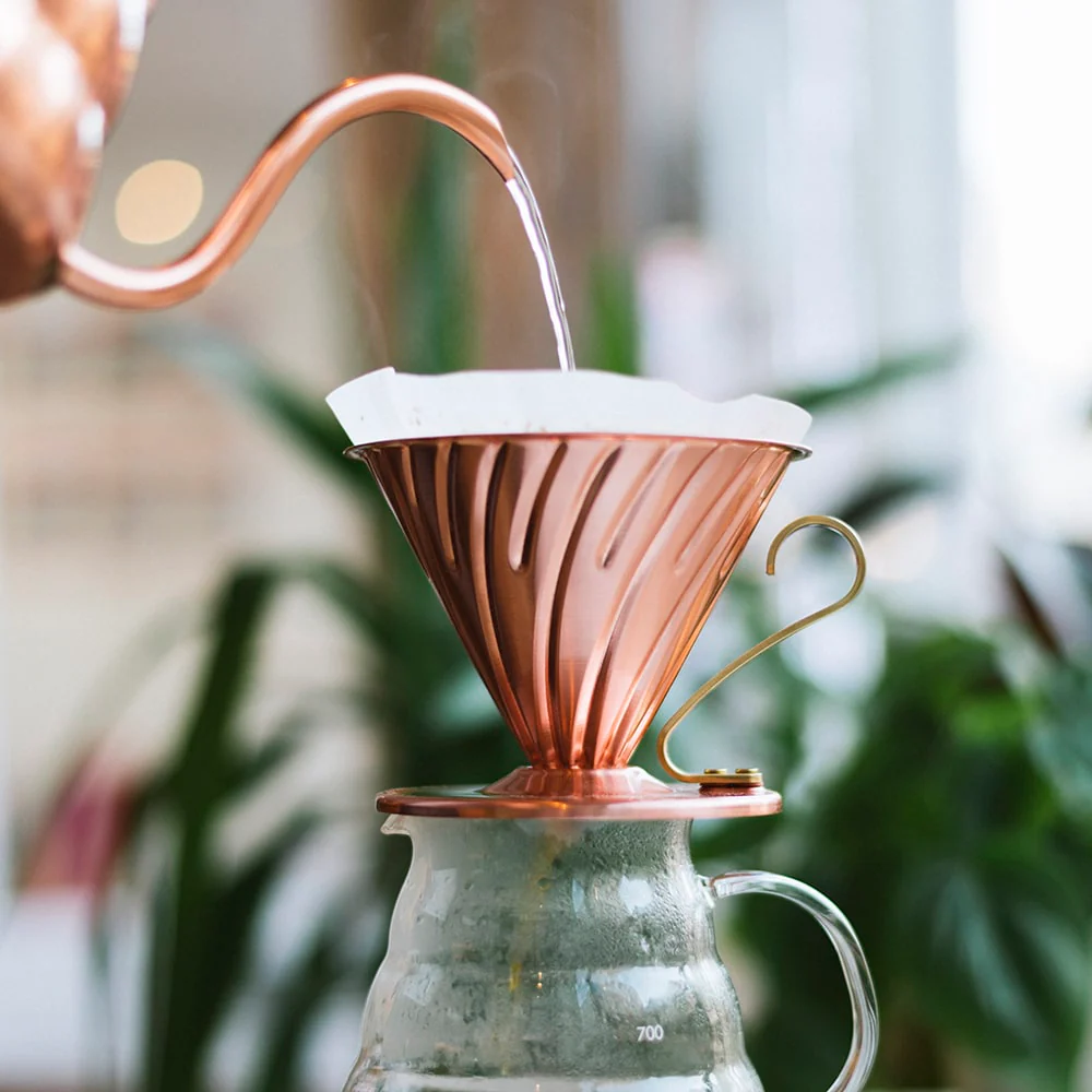Hario V60 Copper Coffee Dripper - Size 02 - Image 3