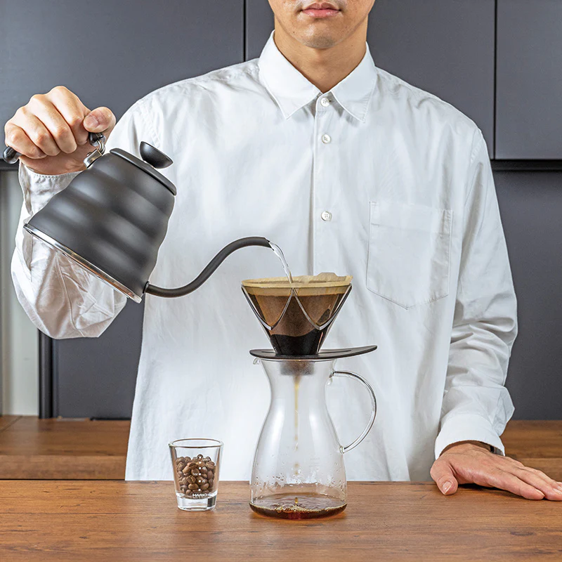 Hario V60 One Pour Dripper MUGEN (Plastic) - Image 4