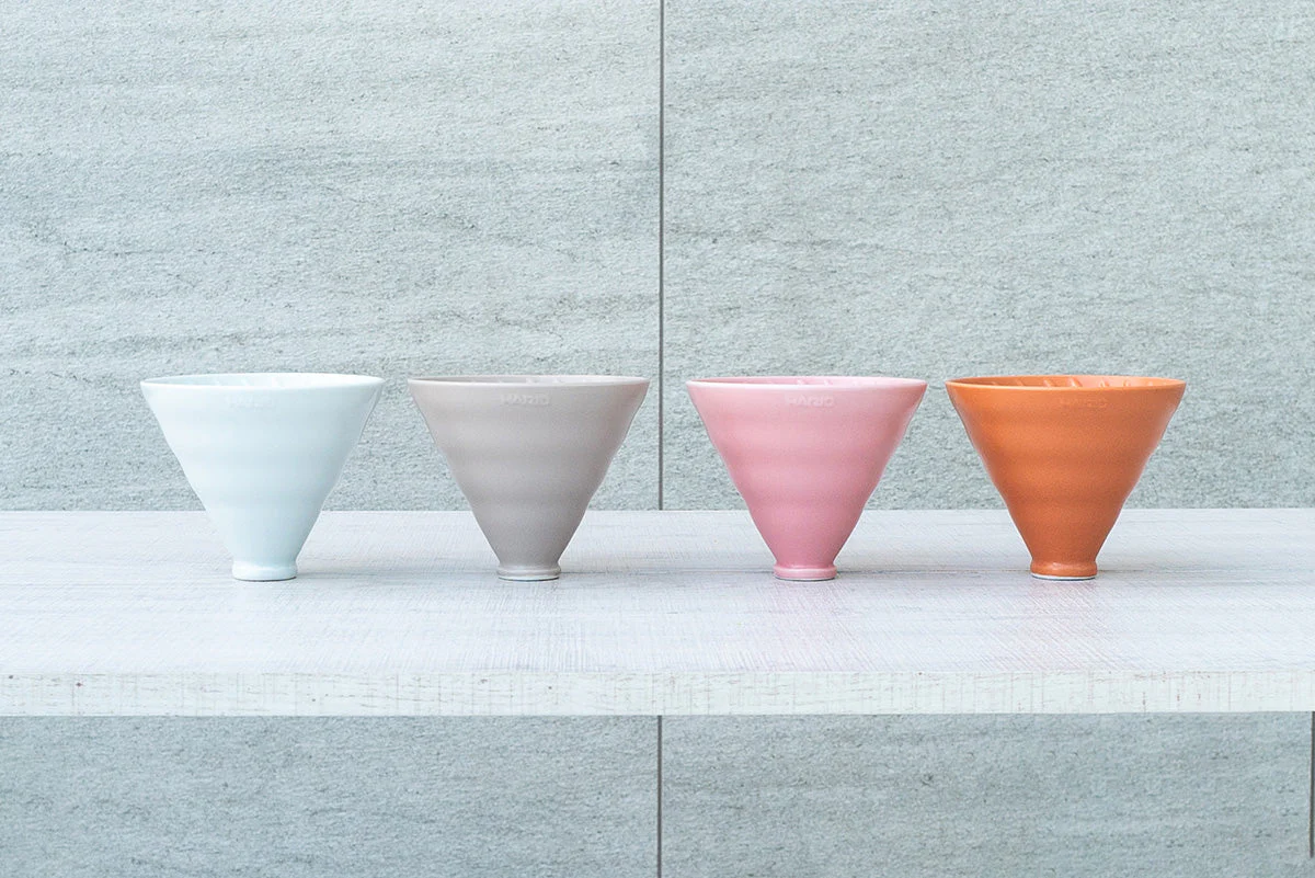 Hario V60 Switch & Match Ceramic Dripper Size 02 (Matte Pink) - Image 2