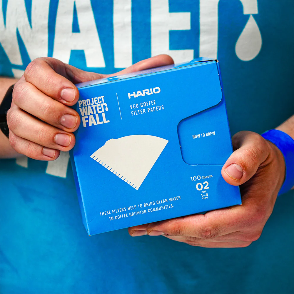 Hario X Project Waterfall V60 Filter Papers (100 pack) - Image 3