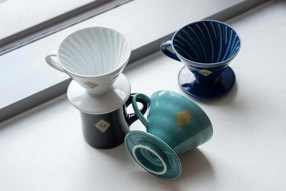 Hario V60 Ceramic Coffee Dripper Turquoise (Coffee Masters) - Size 02 - Image 3